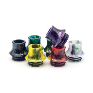 Drip Tips 810 końcówek kroplowych z żywicy epoksydowej — losowy kolor