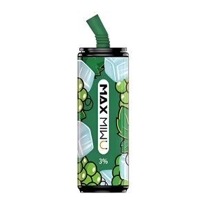Max Mi wu Coke Tin Jednorazowe E-cigs 3600 Puffs - Soczyste-zielone-winogrona