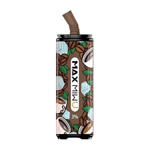 Max Mi wu Coke Tin Jednorazowe E-cigs 3600 Puffs - Raw-coconut-latte