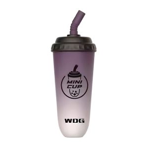 WDG Jednorazowe E-cigs Mini Cup 5000 Puffs - Sok z czarnej porzeczki