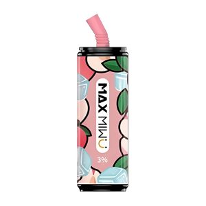Max Mi wu Coca Tin Jednorazowe E-cigs 3600 Puffs - Brzoskwinia-popsicle