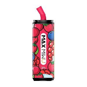 Jednorazowe waporyzatory MAX MIWU Coke Tin 3600 Puffs - Berry Ice