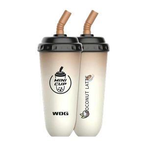 Jednorazowy waporyzator WDG Mini Cup 5000 Puffs - Coconut Latte