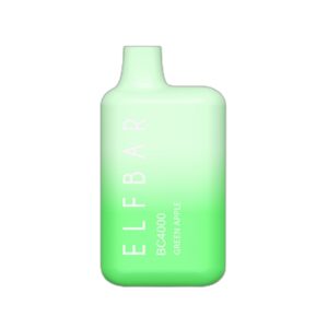 ELF BAR BC4000 Disposable 4000 zaciągnięć Green Apple 650 mAh