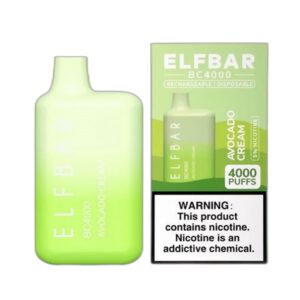ELF BAR BC4000 Disposable 4000 zaciągnięć Avocado Cream