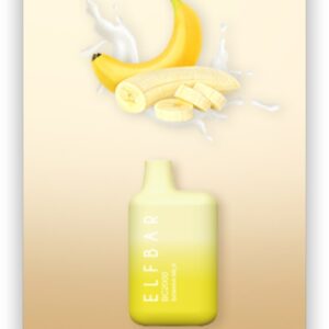 ELF BAR BC2000 Disposable 2000 zaciągnięć Banana Milk