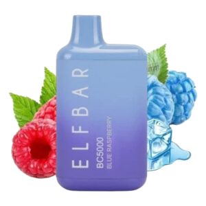 ELF BAR BC5000 Disposable 5000 zaciągnięć Blue Raspberry