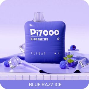 ELF BAR PI7000 Disposable 7000 zaciągnięć Blue Razz Ice 500 mAh