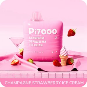 ELF BAR PI7000 Disposable Champagne Strawberry Ice Cream 7000 zaciągnięć