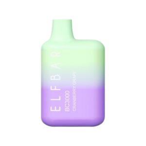 ELF BAR BC3000 Disposable 3000 zaciągnięć Cranberry Grape