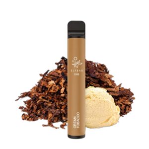 ELF BAR 1500 Disposable 1500 zaciągnięć Cream Tobacco