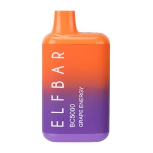 ELF BAR BC5000 Disposable 5000 zaciągnięć Grape Energy