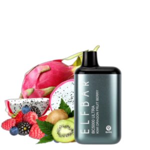 ELF BAR BC5000 Ultra Disposable 5000 zaciągnięć Kiwi Dragon Fruit Berry