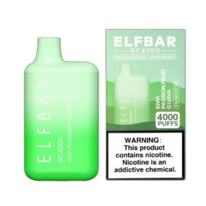 ELF BAR BC4000 Disposable Kiwi Passion Fruit Guava 4000 zaciągnięć