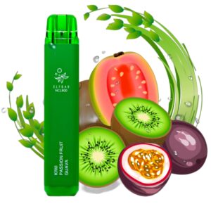 ELF BAR NC1800 Disposable Kiwi Passion Fruit Guava 1800 zaciągnięć