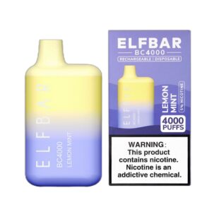 ELF BAR BC4000 Disposable Lemon Mint 4000 zaciągnięć 11,5 ml