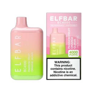 ELF BAR BC4000 Disposable 4000 zaciągnięć Passion Fruit Orange Guava 650 mAh