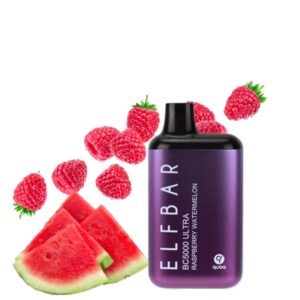 ELF BAR BC5000 Ultra Disposable Raspberry Watermelon 5000 zaciągnięć