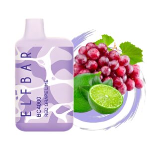 ELF BAR BC4000 Disposable Red Grape Lime 4000 zaciągnięć 650 mAh