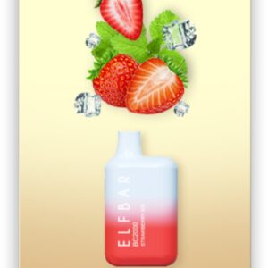 ELF BAR BC2000 Disposable Strawberry Ice 2000 zaciągnięć 5ml