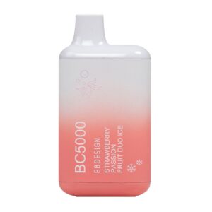 ELF BAR BC5000 Disposable 5000 zaciągnięć Strawberry Passion Fruit Duo Ice 13ml