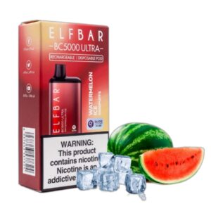 ELF BAR BC5000 Ultra Disposable 5000 zaciągnięć Watermelon Ice